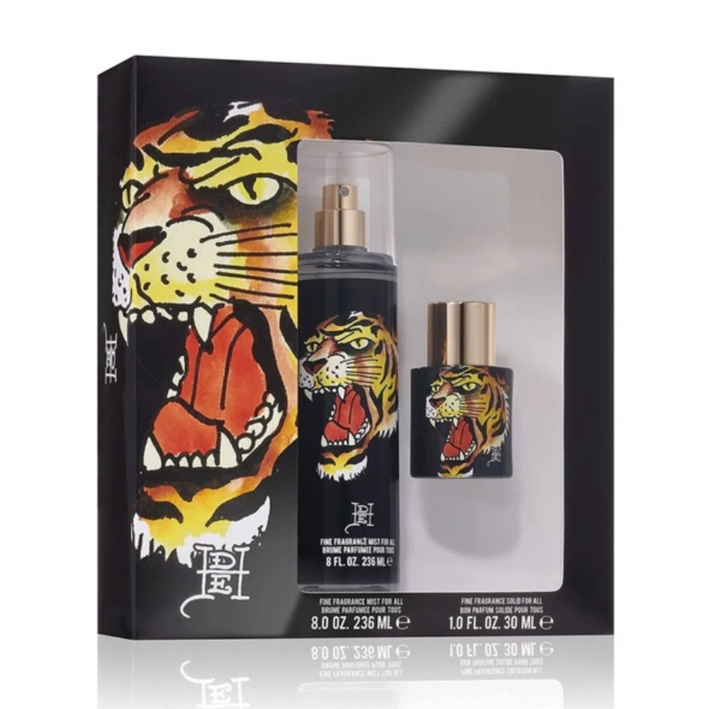 Ed Hardy Tiger Unisex gift set